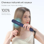 32 MM Lisseur Cheveux,  2 En 1 Lisseur Boucleur Cheveux, Fer À Lisser Avec Revêtement En Nano Titane, Plaque Chauffante Glissante, Lisseur De Voyage, Avec Écran LCD, 130℃-230℃