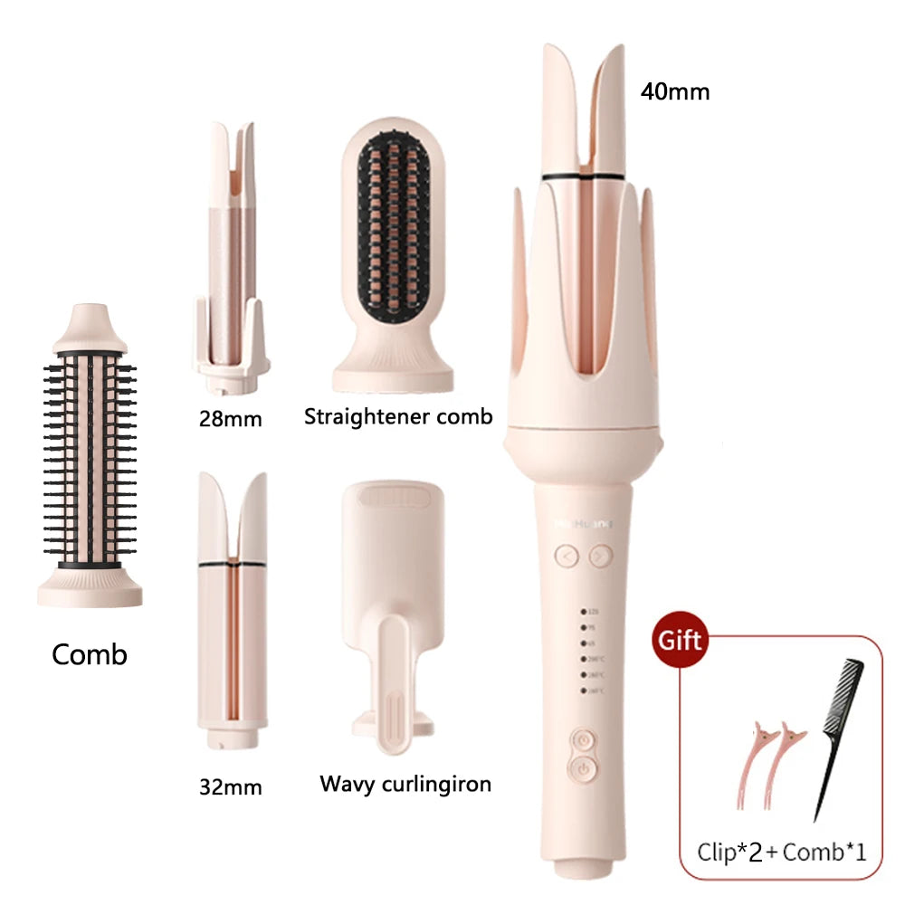 Automatic Hair Curler 32Mm Auto Rotating Ceramic Hair Roller Professional Curling Iron Stick 40Mm Curling Wand Hair Waver Gift